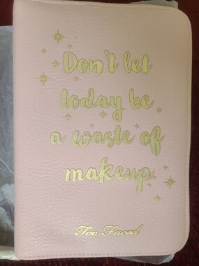*PRISTINE* TOO FACED Pink Notebook Cover With 3 Notebooks💗🎁 Gift-giving Cond.